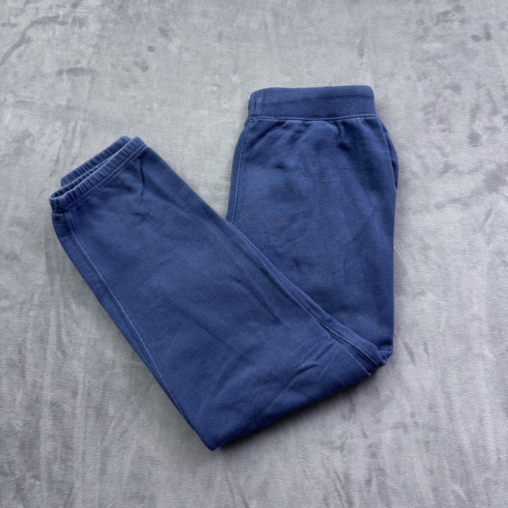 Polo Ralph Lauren Boys Navy Blue Fleece Sweatpants Joggers Size L 14-16